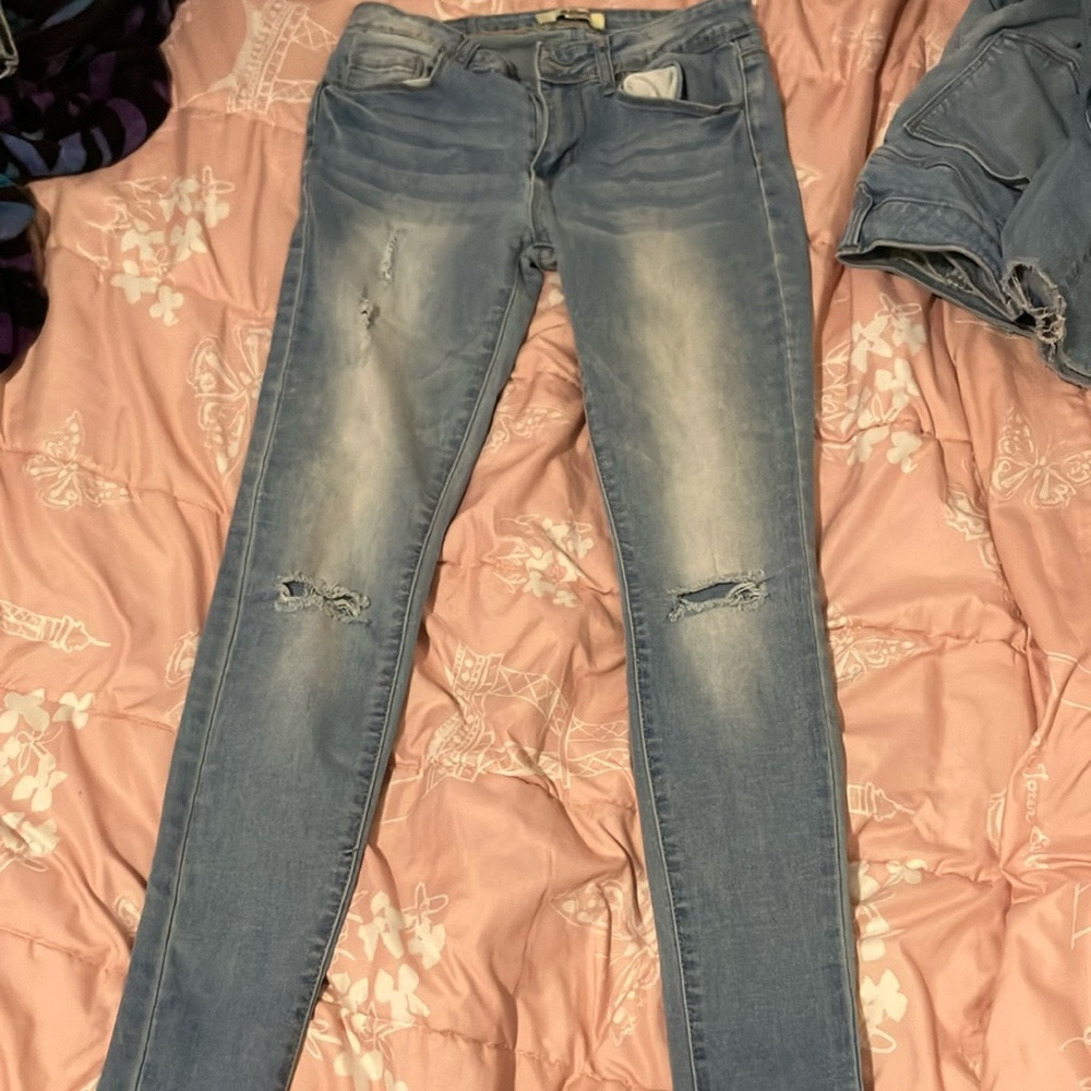 California vintage jeans size 5 light blue.